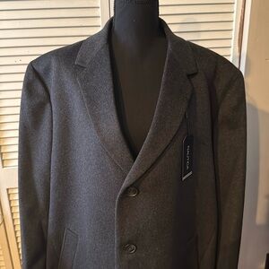 Brand new with tags Nautica Men’s wool overcoat charcoal gray. Retail $395